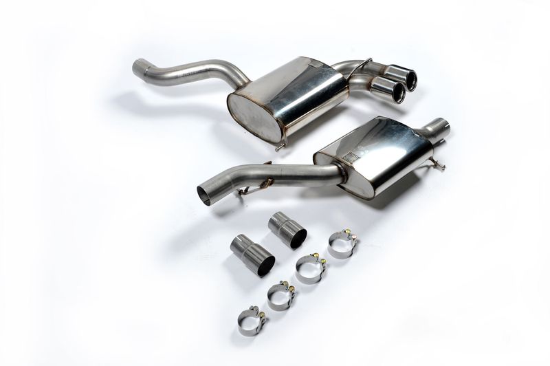 Cat-back Resonated (quieter) This product is: EC-Approved