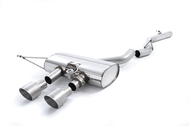 Hovedbilde Cat-back Non-resonated (louder). Titanium Trims