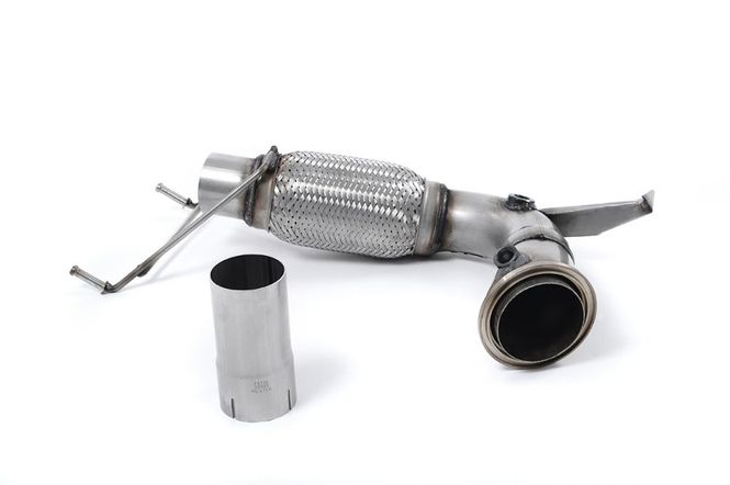 Hovedbilde Large Bore Downpipe with Catalyst Delete (For Milltek Cat-Back) 