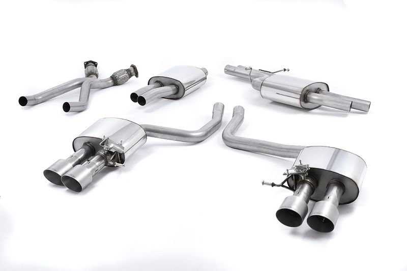 Cat-back Quad Titanium Tips