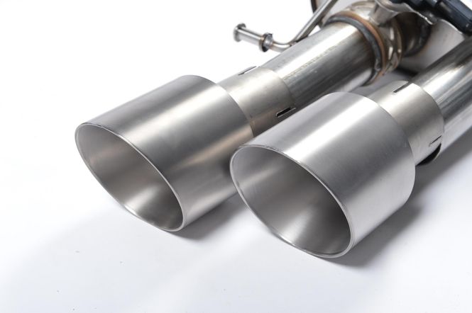 Hovedbilde Cat-back Resonated (quieter). Titanium Tips