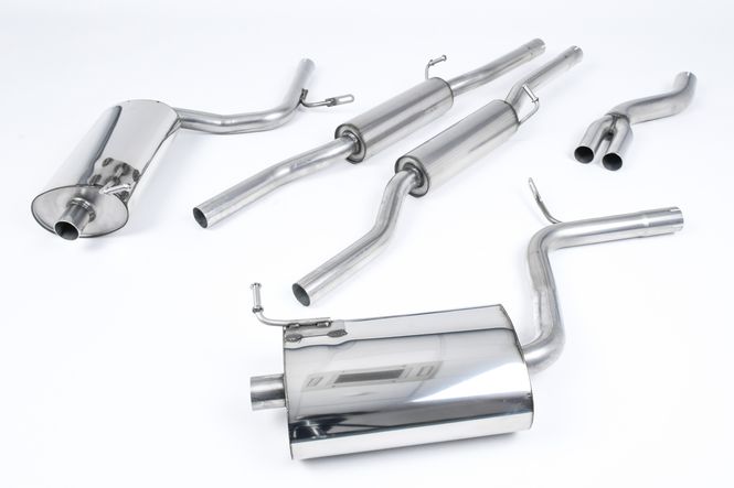 Hovedbilde Cat-back 100mm GT100 Tailpipes. Tiptronic models only