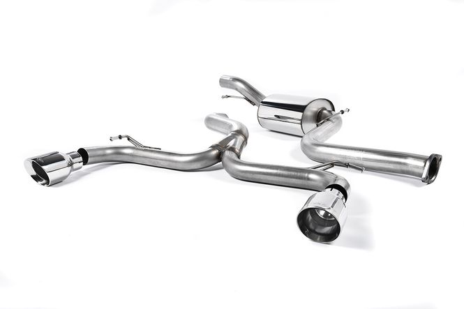 Hovedbilde Cat-back 3-inch 'Race' System - Polished GT-100 Trims