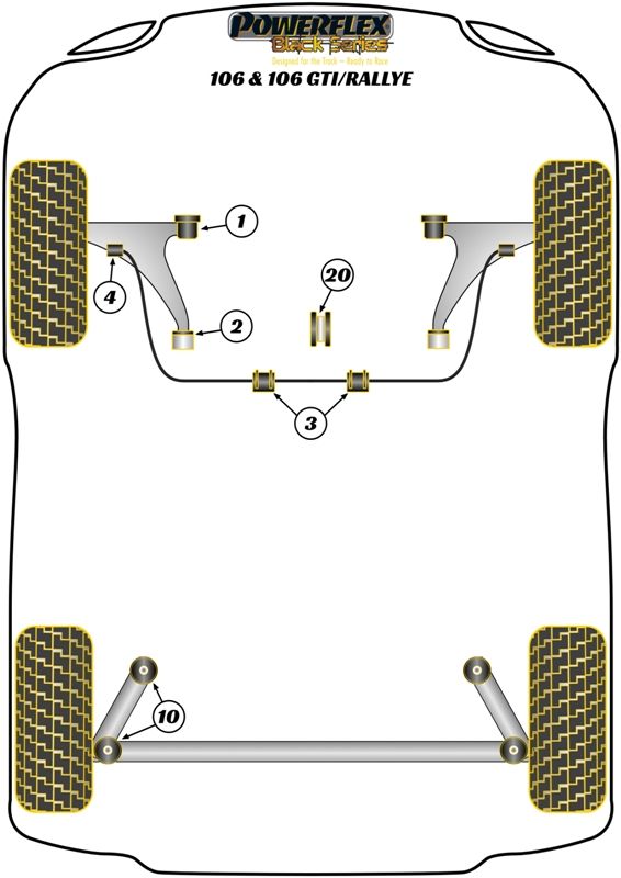 Anti Roll Bar Bush 20mm