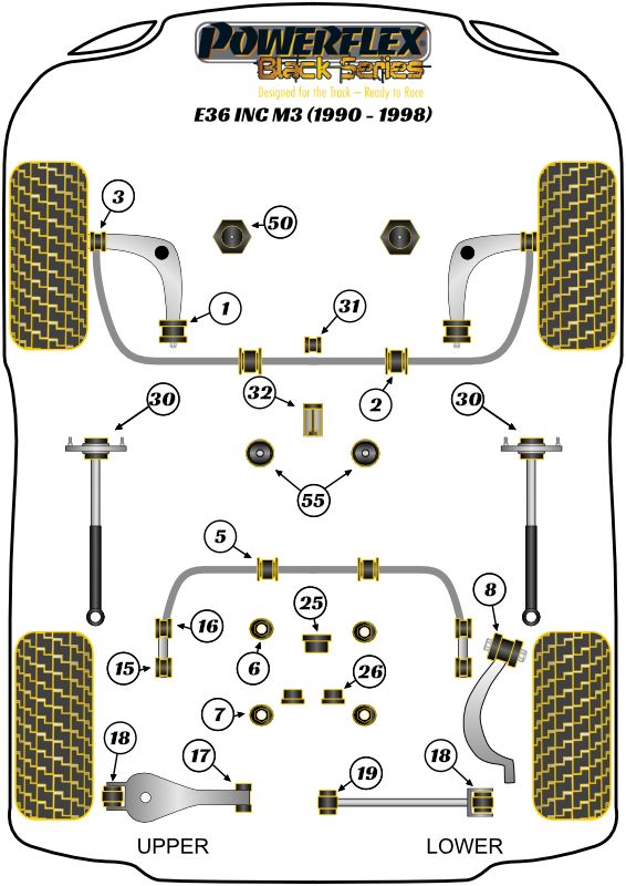 Rear Diff Front Mounting Bush