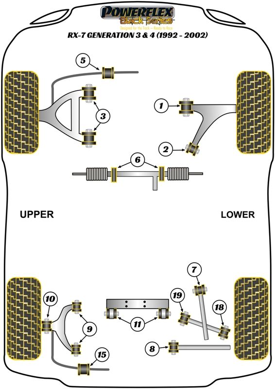 Front Anti Roll Bar Bush 29mm