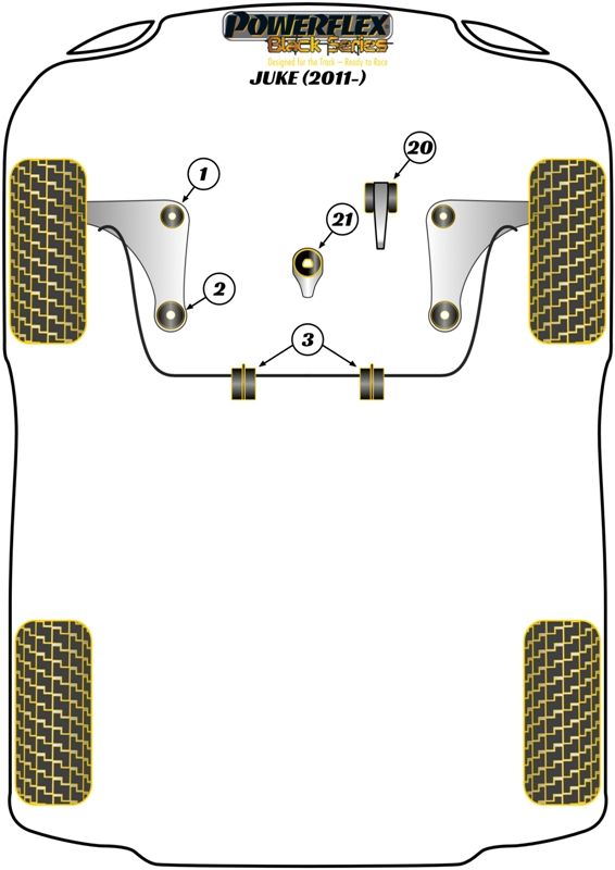 Lower Engine Mount Insert