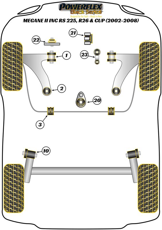 Front Anti Roll Bar Bush 20mm