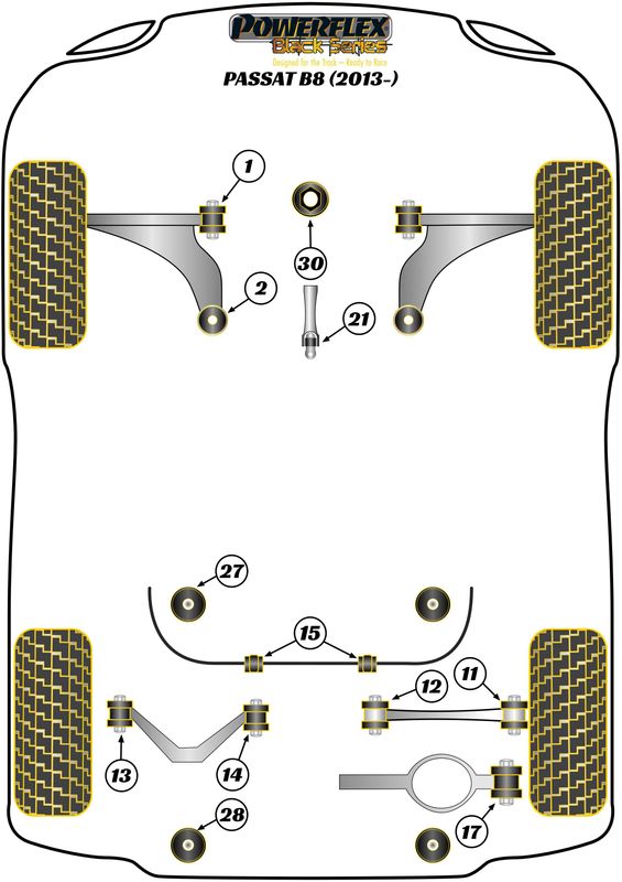 Lower Torque Mount Small Bush