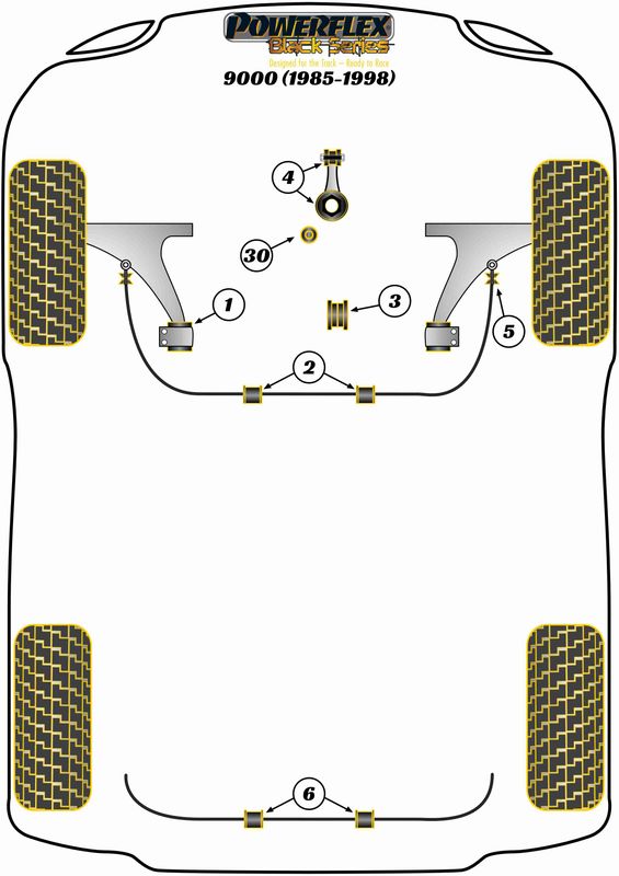 Steering Rack Mounting Bush
