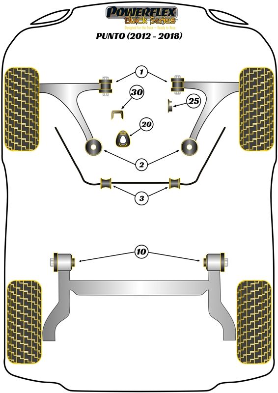 Upper Gearbox Mount Insert