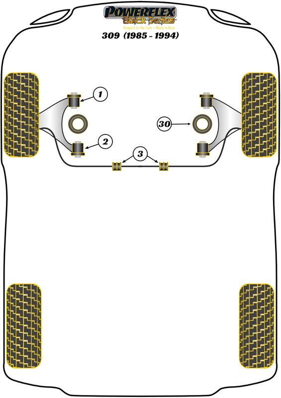 Front Wishbone Front Bush
