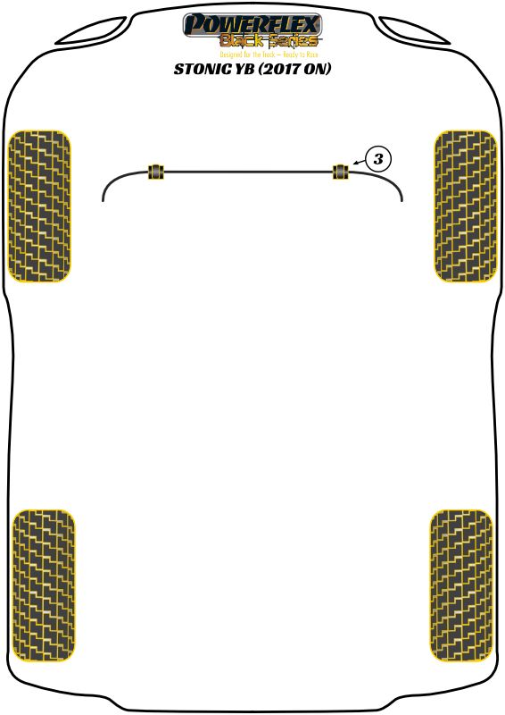 Front Anti Roll Bar Bush 20mm