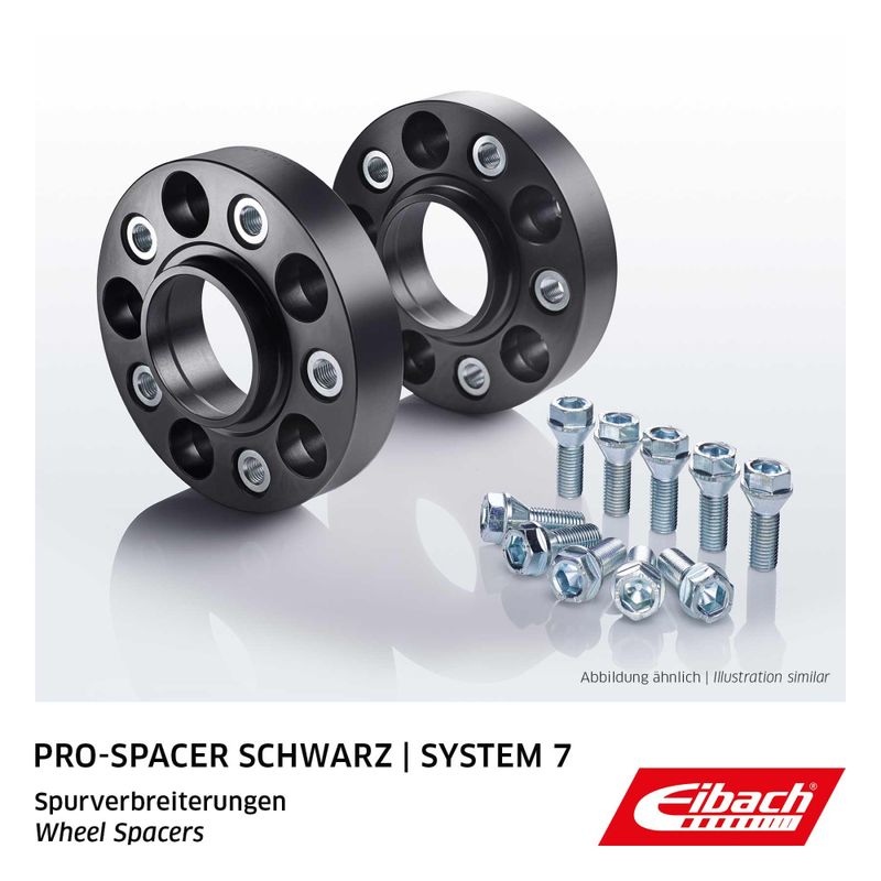 s90-7-20-044-b BMW MINI Toyota 5x112 20mm Sorte