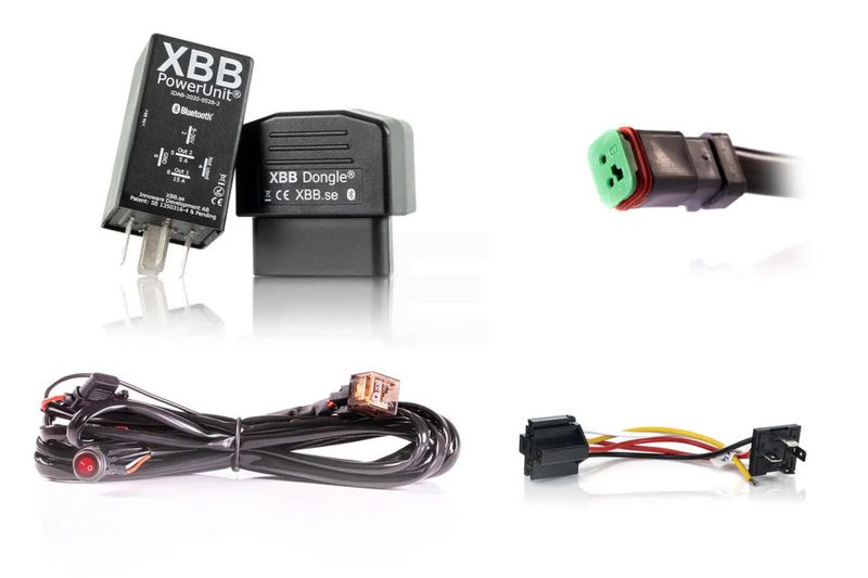 XBB styrestrømspakke, plug and play Pakke med 1 x Deutsch kontakt