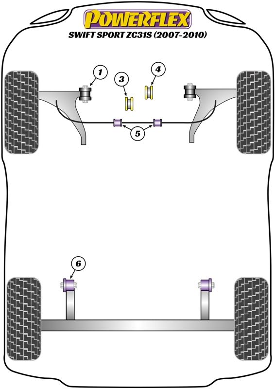 Front Lower Wishbone Front Bush