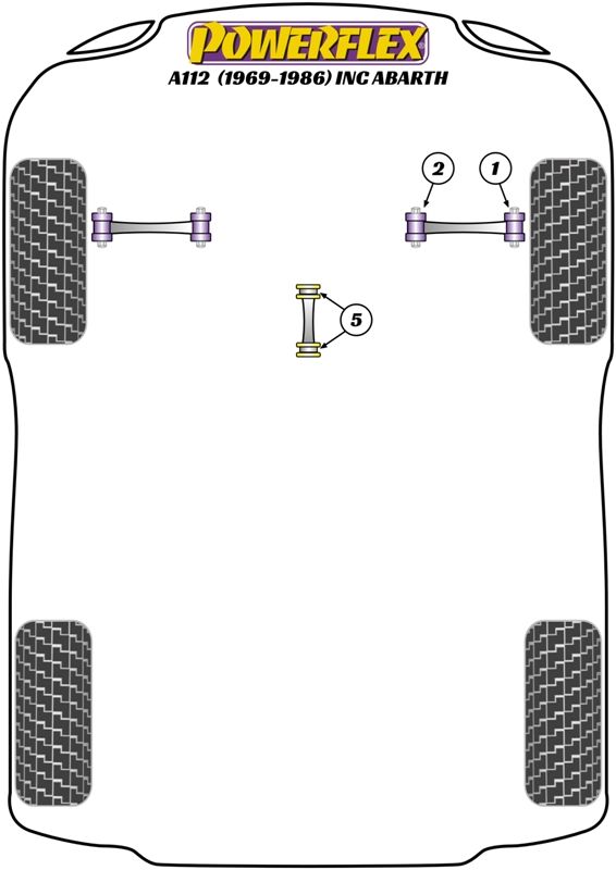 Front Track Control Arm Outer Bush