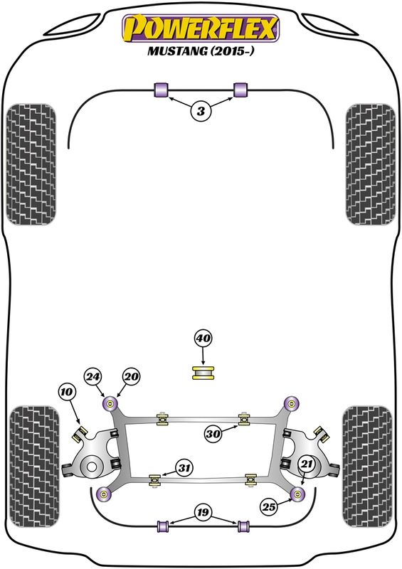 Rear Diff Mount Front Bush Insert