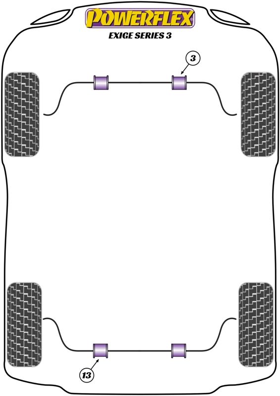 Rear Anti Roll Bar Bush 19.5mm