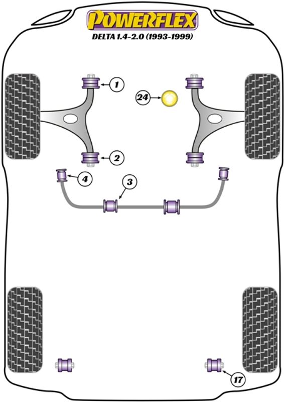 Upper Engine Mount Bush