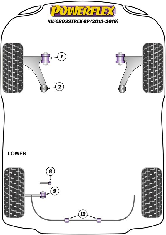 Rear Anti Roll Bar Bush 18mm