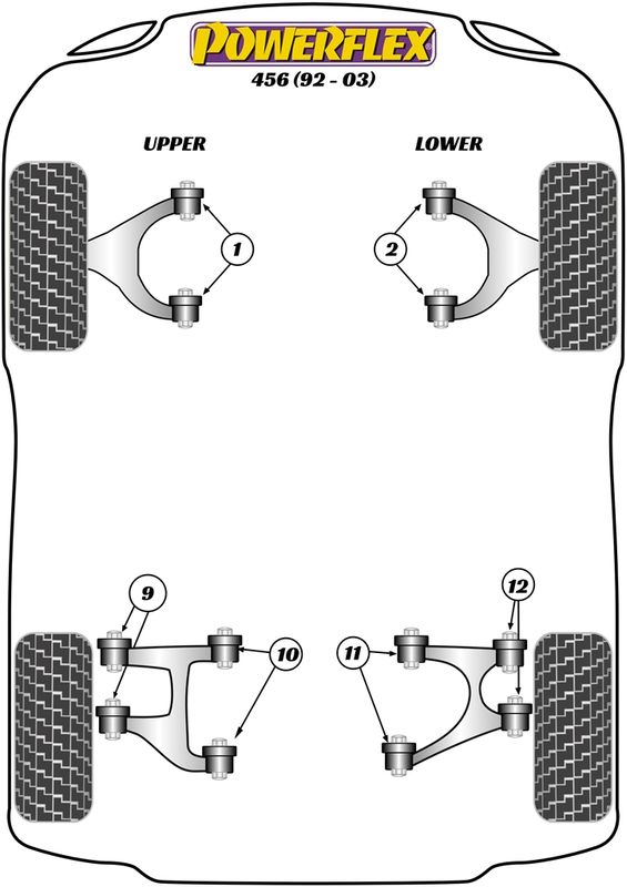 Rear Upper Wishbone Inner Bush
