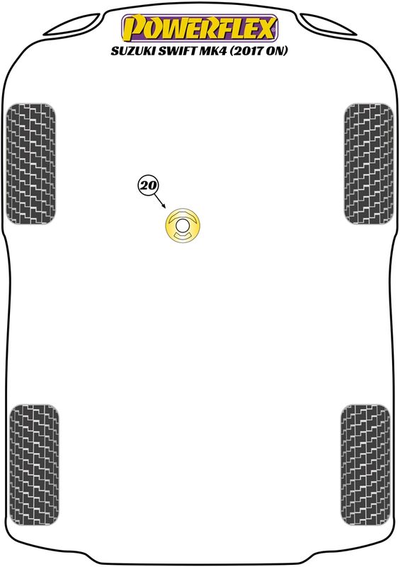 Lower Engine Mount Insert