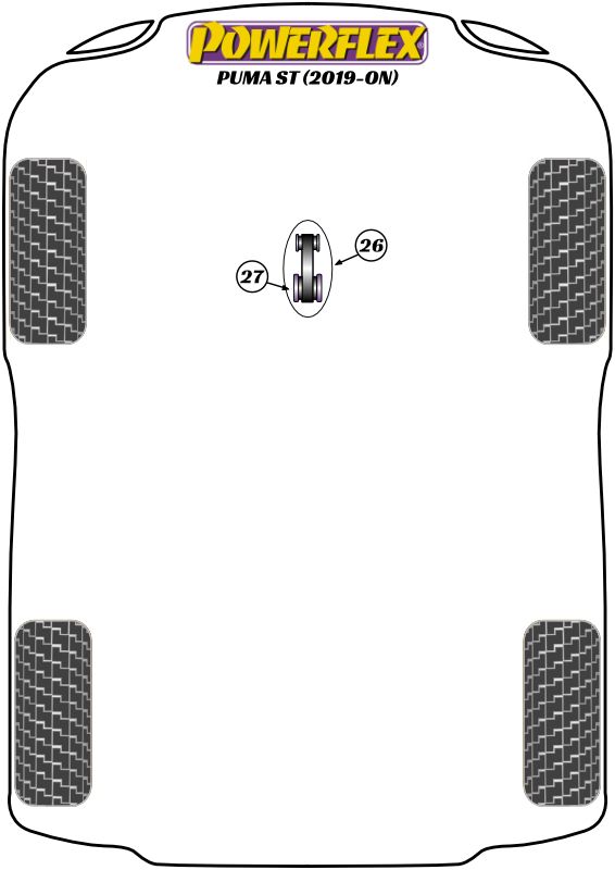 Lower Torque Mount Large Bush Insert