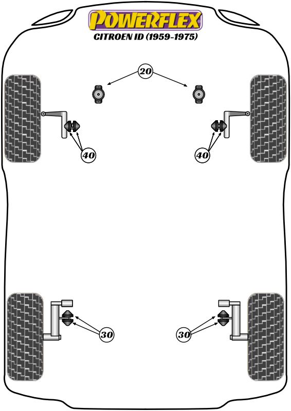 Front Bump Stop Kit