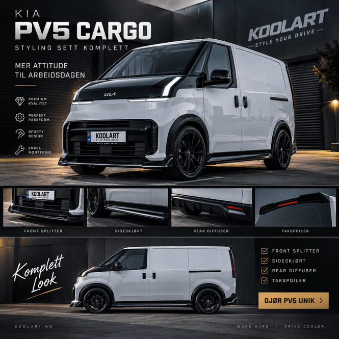 Hovedbilde Komplett styling  Kia PV5 Cargo