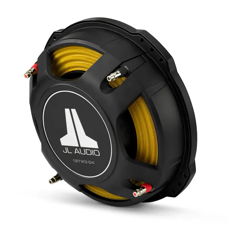 JL Audio 12TW3-D4 12`` subwoofer, 400W RMS, 2x4 ohm