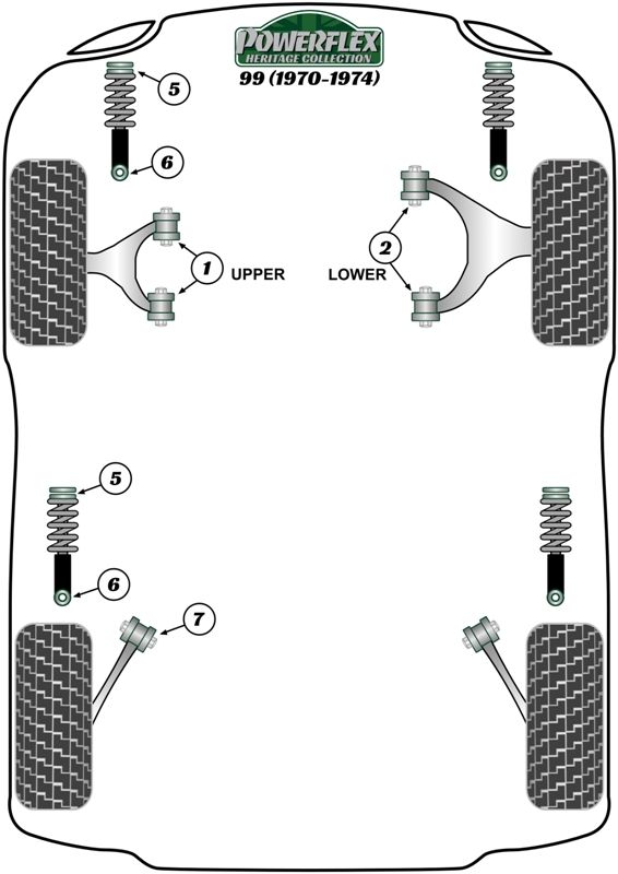 Front Upper Wishbone Bush
