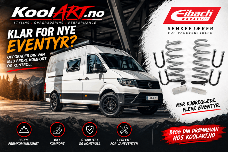 VW Crafter Lift kit / heve sett CRAFTER SY/SZ + MAN TGE HÖHERLEG