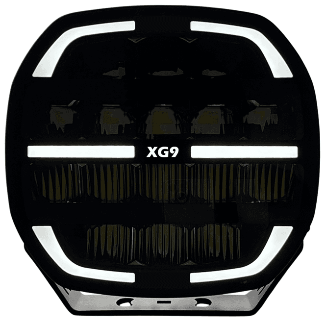 Hovedbilde XG9 LED Driving Light White Multicolor Parklys Hvit, Gul og Grøn
