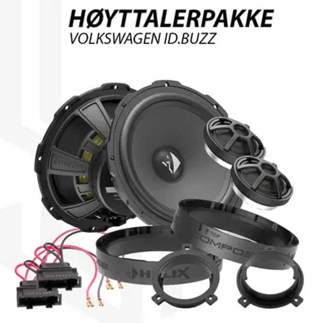 Hovedbilde HELIX Compose CI3 høyttalerpakke VW ID.Buzz