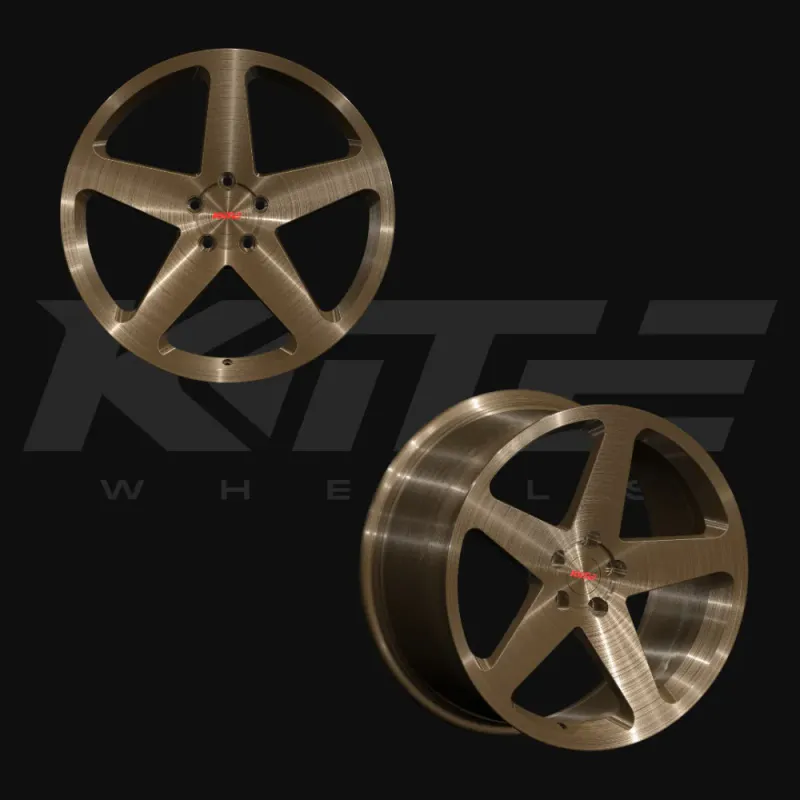 Kite BD15 Matt Brushed Bronze 10x20 et46 5x112 