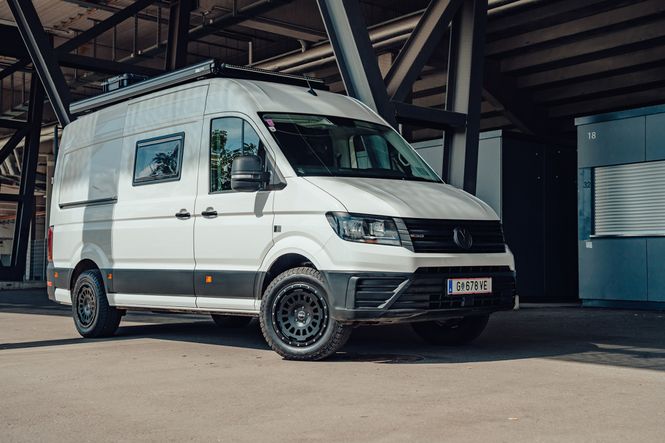 Hovedbilde VW Crafter Lift kit / heve sett CRAFTER SY/SZ + MAN TGE HÖHERLEG