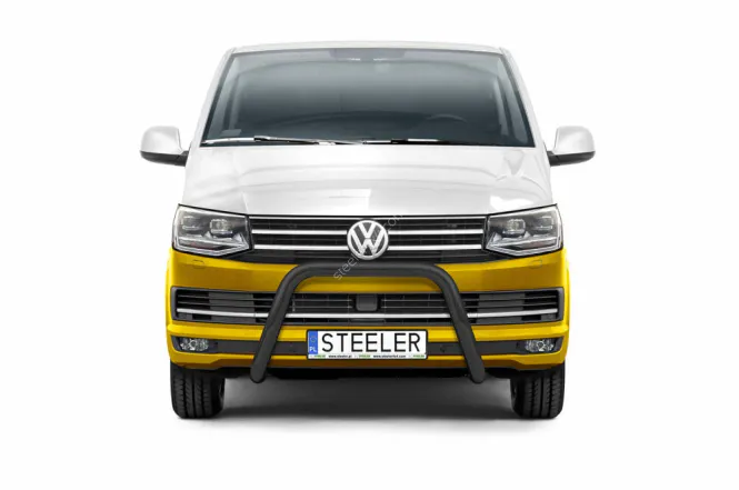 Hovedbilde Steeler Frontbøyle, VW T6 2015 - 2019, d70mm, sort 