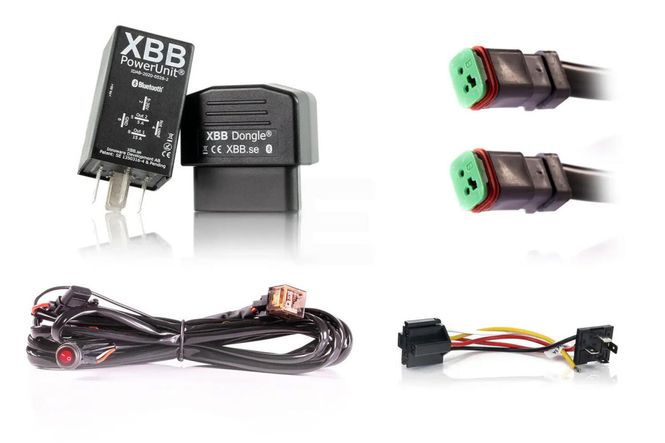 Hovedbilde XBB styrestrømspakke, plug and play Pakke med 2 x Deutsch kontakter
