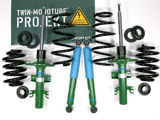 Hovedbilde Twin Mono Tube Projekt Komfort Heve sett Bilstein B6 T28 T30 T32