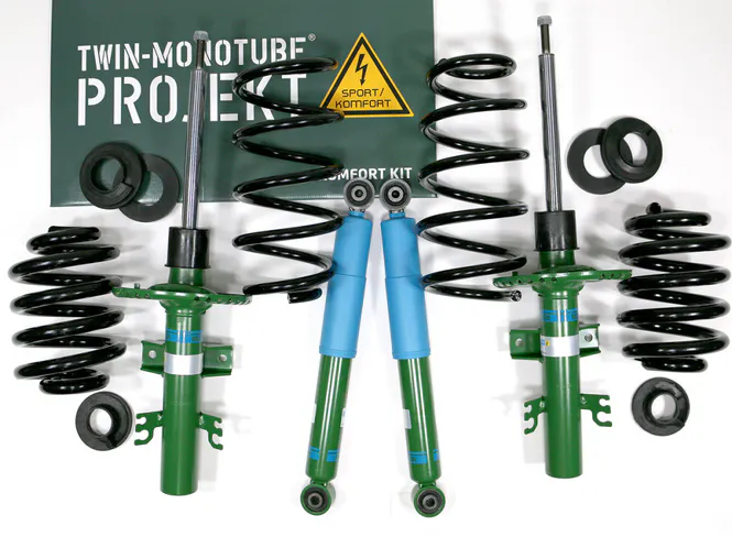 Hovedbilde Twin Mono Tube Projekt Komfort Heve sett Bilstein B6 T28 T30 T32